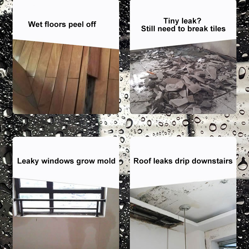 Invisible & Waterproof Sealant for Leak Repair