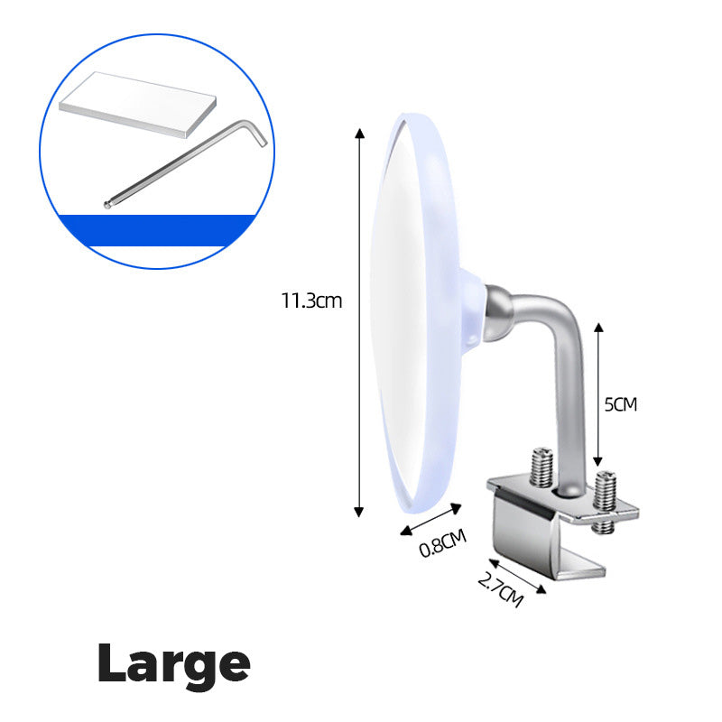 Universal 360° Stainless Steel Side View Mirror