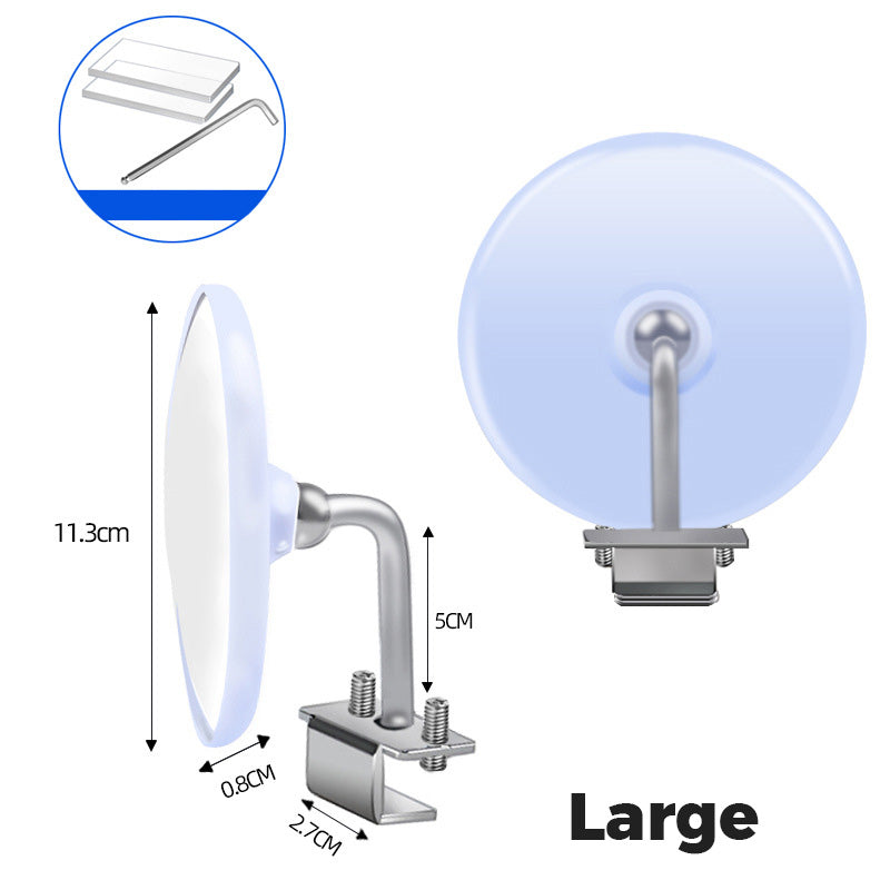 Universal 360° Stainless Steel Side View Mirror