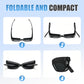 Compact Foldable Over-Glasses Sunglasses