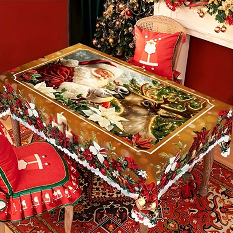 🎅Christmas Tablecloth for Decor