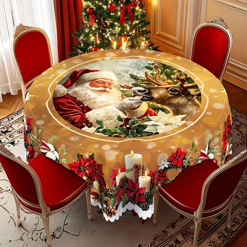 🎅Christmas Tablecloth for Decor