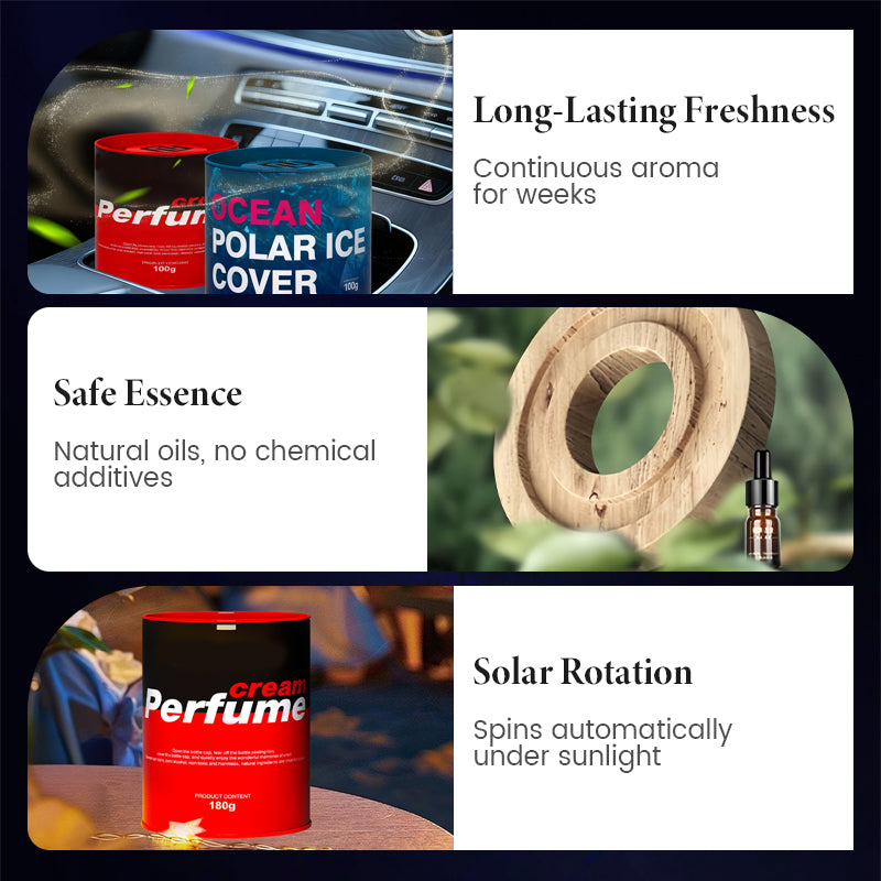 Long-Lasting Natural Scent Car Air Freshener