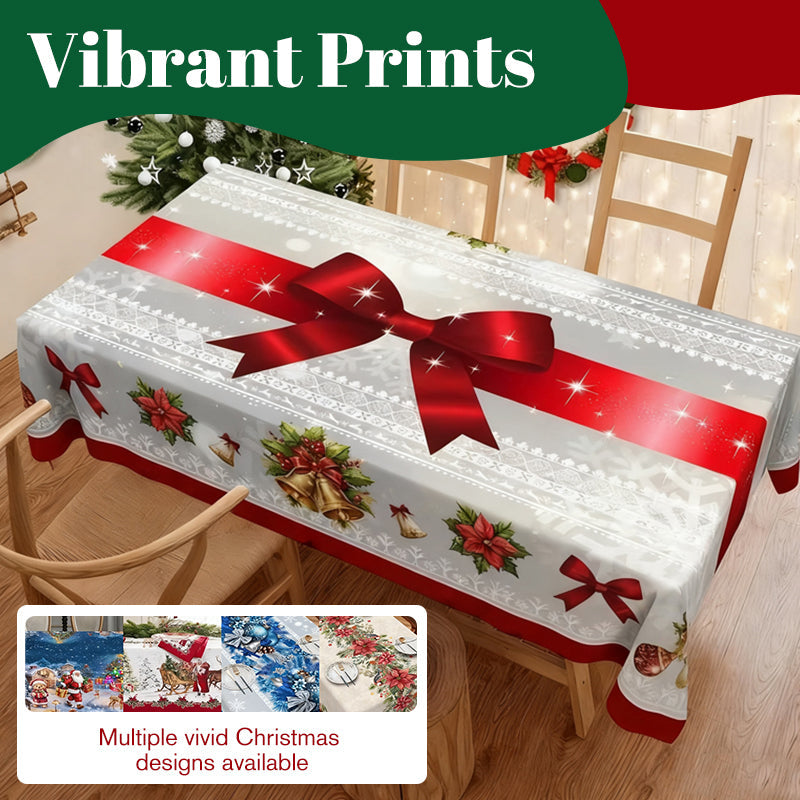 🎅Meet Christmas Sale 50% OFF🎄Stylish Christmas Printed Tablecloth