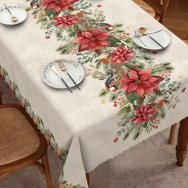 🎅Meet Christmas Sale 50% OFF🎄Stylish Christmas Printed Tablecloth