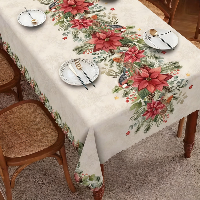 🎅Meet Christmas Sale 50% OFF🎄Stylish Christmas Printed Tablecloth