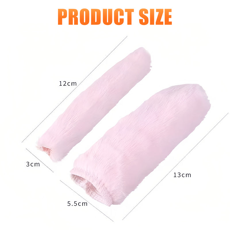 Warm Fluffy Handlebar & Brake Lever Covers