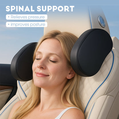 Adjustable Memory Foam Car Side Neck Pillow