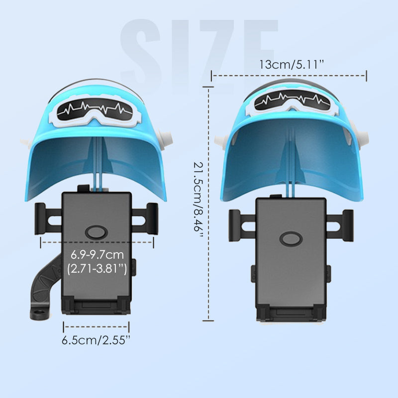 Durable Bike Phone Mount with Weather Protection