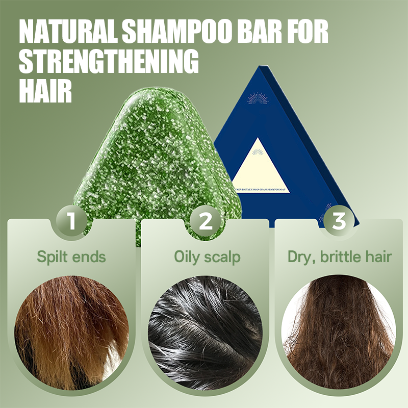 🔥Christmas Limited-Time Offer: 50% OFF!!!🔥|Natural Shampoo Bar For Strengthening Hair