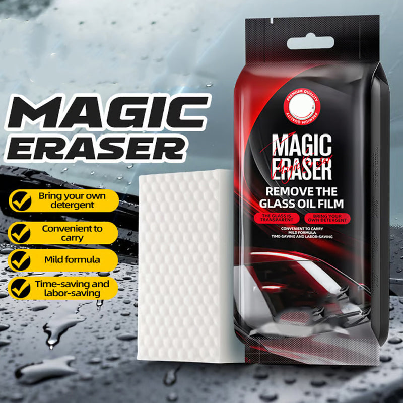 🚗Car Glass Film Magic Cleaning Sponge