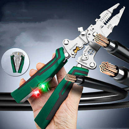 🔥 48% OFF! ⏰Multi-Function Foldable Wire Stripper with Voltage Tester