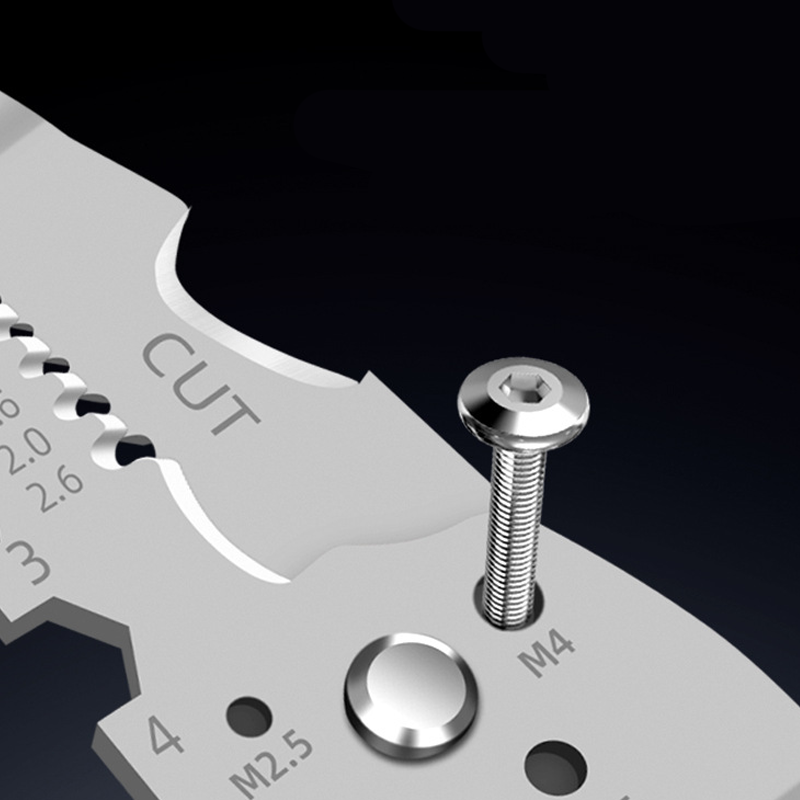 🔥 48% OFF! ⏰Multi-Function Foldable Wire Stripper with Voltage Tester