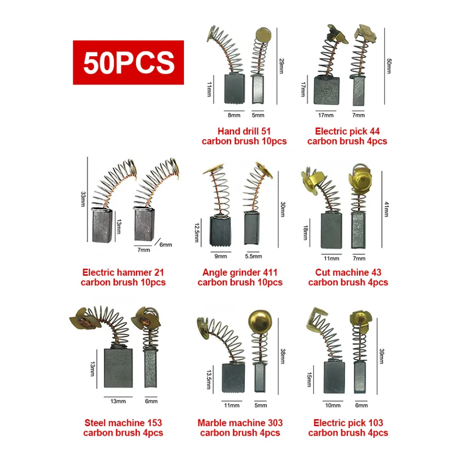 🔥🔥Carbon Brush Set for Electric Tools