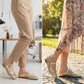 💐50% RABAT! Vævede Mary Jane-mules til kvinder – trendy firkantet tå 👡✨【Begrænset lager】