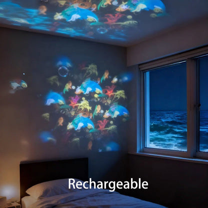 Dynamisk roterende LED-projektørlys
