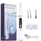 Kit Pulizia Denti Professionale a Casa - Rimuovi Placca e Tartaro Elettrico con Luce LED, 5 Modalità Regolabili, Ricaricabile USB con Testine di Ricambio e Strumenti per Igiene Orale