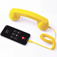 🎄 Retro-telefonrør med Type-C 📞🎚️🔌 Med plug & play, indbygget HD-mikrofon og 1 meter kabel