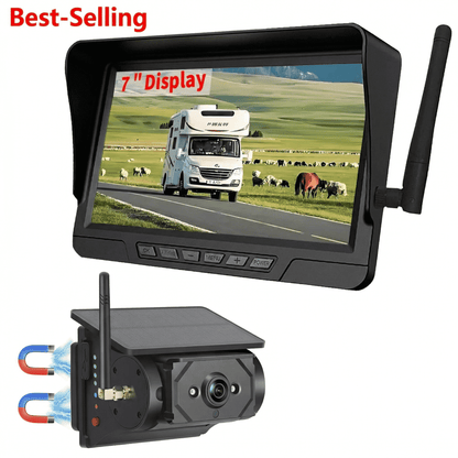 🔥🎁Ny 50% RABAT🔥 Trådløst 1080p HD bakkamera system